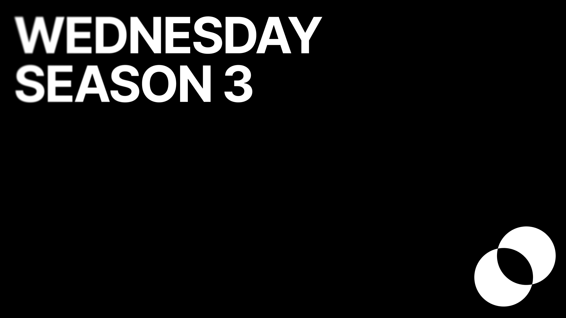 Wednesday Season 3